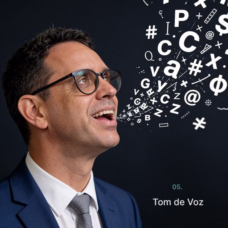 Tom de Voz para Projeto de Personal Branding e Marketing de Autoridade para profissional do segmento de consultoria médica e mentoria empresarial de médicos, hospitais e clínicas.