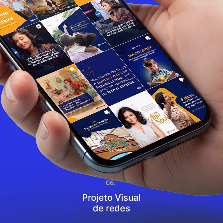 Identidade Visual de redes para projeto de Personal Branding e Marketing de Autoridade para palestrante, produtora cultural e storyteller coporativa