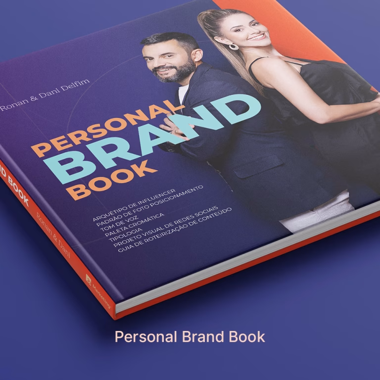 Personal Brand Book para Marca pessoal, Personal Branding e Marketing de Autoridade para profissional do segmento de consultoria e mentoria empresarial
